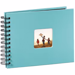 Hama 4047443167408 photo album Turquoise 50 sheets 10 x 15 Spiral binding