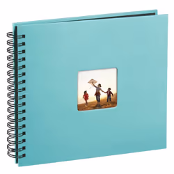 Hama 4047443167460 photo album Turquoise 100 sheets 10 x 15 Spiral binding
