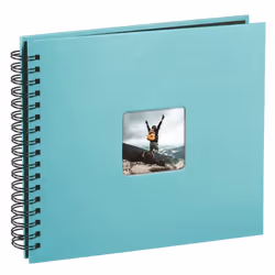 Hama 4047443167460 photo album Turquoise 100 sheets 10 x 15 Spiral binding