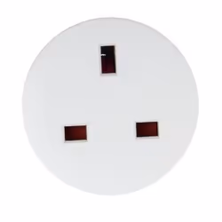 Hama 00121991 power plug adapter Type F Type G (UK) White