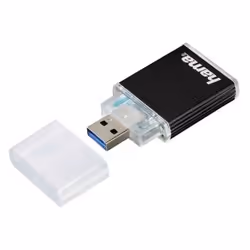 Hama USB 3.0 UHS II card reader USB 3.2 Gen 1 (3.1 Gen 1) Anthracite