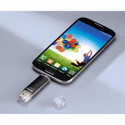 Hama Laeta Twin USB Flash Drive, USB 3.0, 128 GB, 40 MB/s, black - Additional view 4