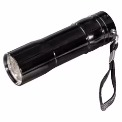Hama Basic FL-92, Hand flashlight, Black, LED, 1 lamp(s), 0.5 W, 25 lm