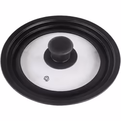 Universal Glass Lid Frying Pan Saucepan Wok Casserole Pot Steam Vent 16 18 20 cm