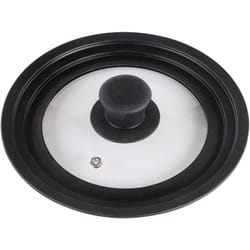 Universal Glass Lid Frying Pan Saucepan Wok Casserole Pot Steam Vent 16 18 20 cm