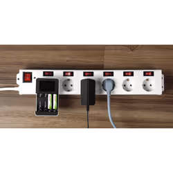 Hama 137239 power extension 1.4 m 6 AC outlet(s) Indoor White - Additional view 3