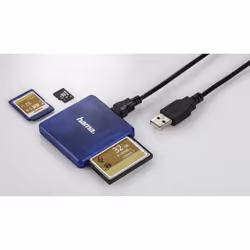 Hama 00124131 card reader USB 2.0 Blue - Additional view 4