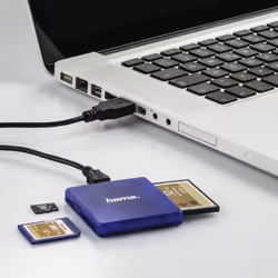 Hama 00124131 card reader USB 2.0 Blue - Additional view 5