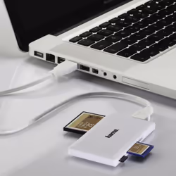 Hama 00181017 card reader USB 3.2 Gen 1 (3.1 Gen 1) White - Additional view 4