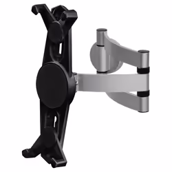 Hama 108367, Tablet/UMPC, Active holder, Indoor, Aluminium, Black