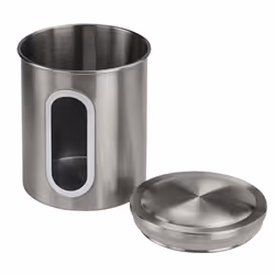 Hama 00111239 food storage container Round Canister Stainless steel 1 pc(s)