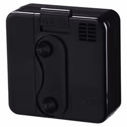 Hama A50 Quartz alarm clock Black