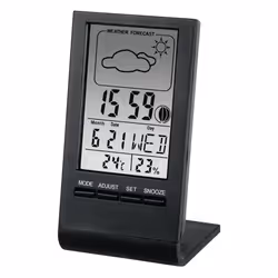 Hama TH-100, Black, Indoor hygrometer, Indoor thermometer, 20 - 95%, 0 - 50 °C, F, °C, Digital