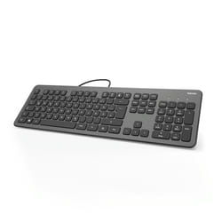 Hama KC-700 keyboard Office USB QWERTZ German Black