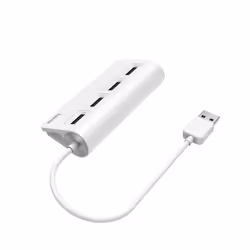 Hama 00200120 interface hub USB 2.0 480 Mbit/s White - Additional view 2