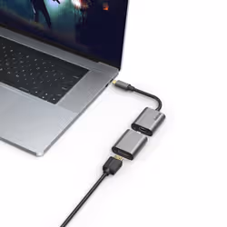 Hama 00200306 USB graphics adapter 4096 x 2160 pixels Grey - Additional view 3