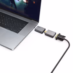 Hama 00200306 USB graphics adapter 4096 x 2160 pixels Grey - Additional view 5