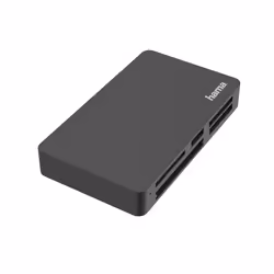 Hama All in One, CF, CF Type II, MMC, MMC+, MS Duo, MS PRO Duo, MS Pro-HG, MicroSD (TransFlash), MicroSDHC,..., Black, 5000 M ...
