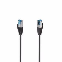 Hama 00200683, 10 m, Cat6a, S/FTP (S-STP), RJ-45, RJ-45, Black