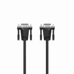 Hama 00200707, 1.5 m, VGA (D-Sub), VGA (D-Sub), Male, Male, Black
