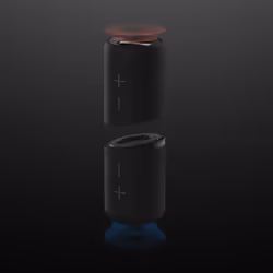 Hama Twin 2.0, 20 W, 1%, Wireless, A2DP, AVRCP, HFP, 10 m, Stereo portable speaker