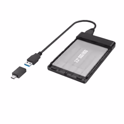 Hama 00200760 storage drive enclosure HDD/SSD enclosure Black 2.5"