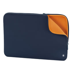 Hama Neoprene 39.6 cm (15.6") Sleeve case Blue, Orange