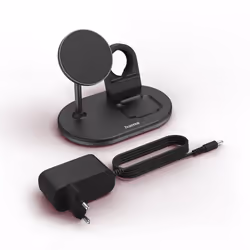 Hama MagCharge Multi Headset, Smartphone, Watch Black AC Wireless charging Fast charging Indoor