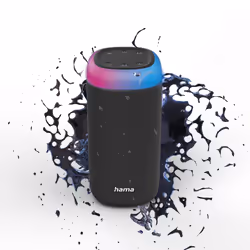 Hama Shine 2.0, 30 W, Wireless, A2DP, AVRCP, HFP, HSP, 10 m, Stereo portable speaker, Black