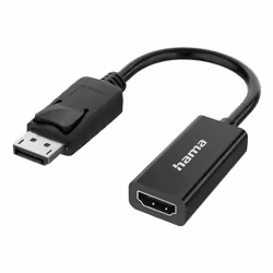 For connecting a PC/notebook with DisplayPort to a monitor/TV or projector in order to transmit digital audio/video data and ...