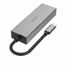 Hama 00200136 interface hub USB 3.2 Gen 1 (3.1 Gen 1) Type-A + Type-C 5000 Mbit/s Grey