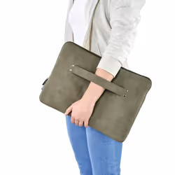 Hama Cali 35.8 cm (14.1") Sleeve case Olive