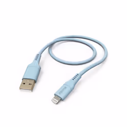 Hama Flexible, 1.5 m, Lightning, USB A, Male, Male, Blue