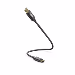 Hama 00201604, 0.2 m, USB C, USB C, USB 2.0, 0.48 Gbit/s, Black