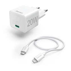 Hama 00201620 mobile device charger Smartphone, Tablet White AC Fast charging Indoor