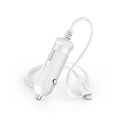 Hama 00201607 mobile device charger Mobile phone, Smartphone White Cigar lighter Auto
