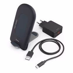 Hama QI-FC15S Smartphone Black AC Wireless charging Fast charging Indoor