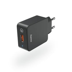 Hama Qualcomm® Quick Charge™ 3.0 Smartphone Black AC Fast charging Indoor