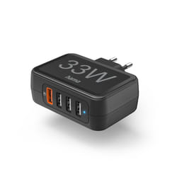 Hama 00201629 mobile device charger Mobile phone, Power bank, Smartphone, Tablet Black AC Fast charging Indoor
