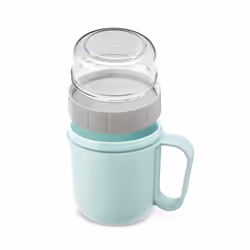 Hama 00181582 lunch box Lunch container 0.7 L Acrylonitrile butadiene styrene (ABS), Polypropylene (PP), Silicone Blue, Grey, Transparent 1 pc(s)