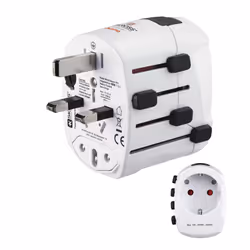 Hama World Travel Pro, Universal, Universal, Straight, Straight, Type B, Type G (UK), Type I (AU), Type J (CH), Type L (IT), ...