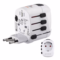 Hama World Travel Pro power plug adapter Universal White - Additional view 4