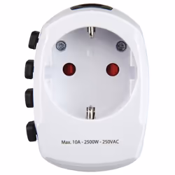 Hama World Travel Pro power plug adapter Universal White - Additional view 6