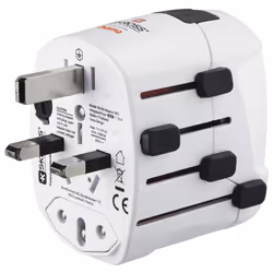 Hama World Travel Pro power plug adapter Universal White - Additional view 7
