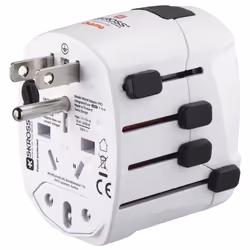 Hama World Travel Pro power plug adapter Universal White - Additional view 8