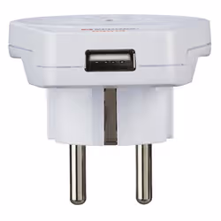 Hama World to Europe USB power plug adapter Universal White - Additional view 3