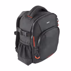 Hama Ohio Backpack Black, Red - Additional view 2