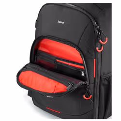 Hama Ohio Backpack Black, Red - Additional view 6