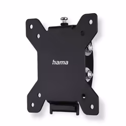Hama 00220802, 75 x 75 mm, 100 x 100 mm, -15 - 10°, 0°, Steel, Black