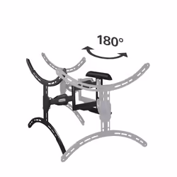 Hama 00220836 TV mount/stand 190.5 cm (75") Black - Additional view 4